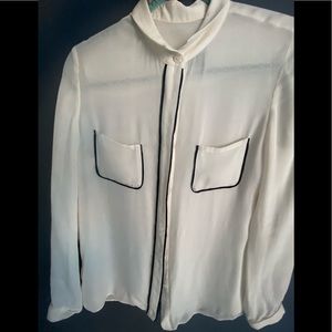 Emporio Armani Silk Blouse Size 4